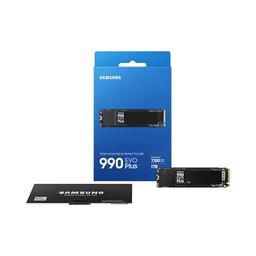 SAMSUNG 990 EVO Plus - SSD de 1TB, PCIe Gen 4x4 y 5x2 M.2 2280, velocidades de hasta 7250 MB/s, almacenamiento para PC/portátiles, tecnología HMB e Intelligent Turbowrite 2.0, (MZ-V9S1T0B/AM) - Vista 4