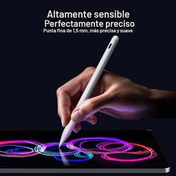 Lápiz óptico para iPad con rechazo de palma y carga rápida, lápiz activo compatible con Apple iPad Pro (2018-2022) (11/12.9 pulgadas), iPad Air 3/4/5, iPad10/9/8/7/6, iPad Mini 5/6 - Vista 3