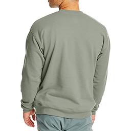 Hanes EcoSmart - Sudadera de vellón sin botones para hombre, mezcla de algodón, con cuello redondo, paquete de 1 o 2 unidades - Vista 3