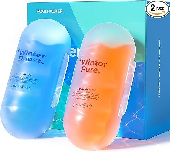 Kit de cierre de piscina de invierno, cuidado 3 en 1 para el invierno para piscinas sobre el suelo y piscinas enterradas, de larga duración y seguro para 15,000 galones - Imagen 1