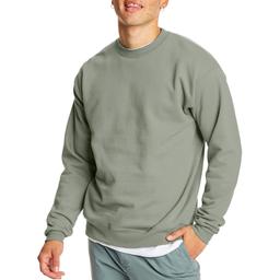 Hanes EcoSmart - Sudadera de vellón sin botones para hombre, mezcla de algodón, con cuello redondo, paquete de 1 o 2 unidades - Vista 1